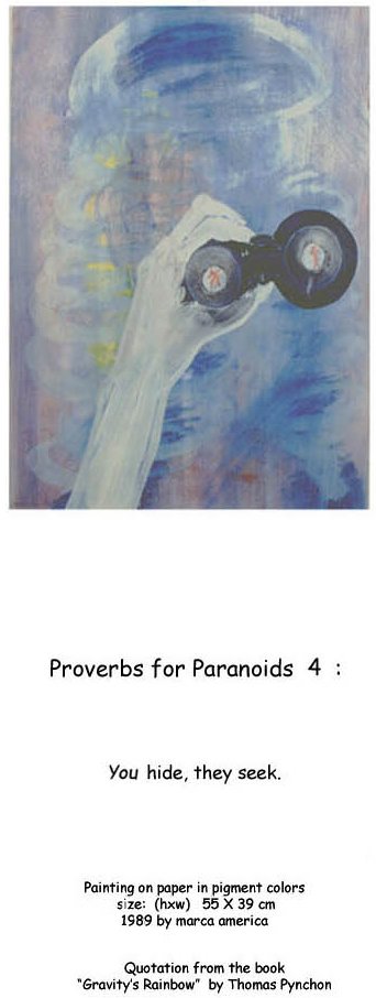 Proverb for Paranoids 4